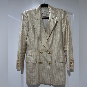 Vintage Escada blazer as seen in editorials